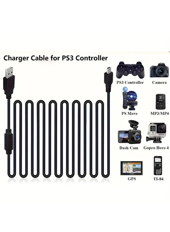 Magnetic USB Charger Cable For PS3 PS Move Wireless Controller And TI84 Plus CE - Image 1